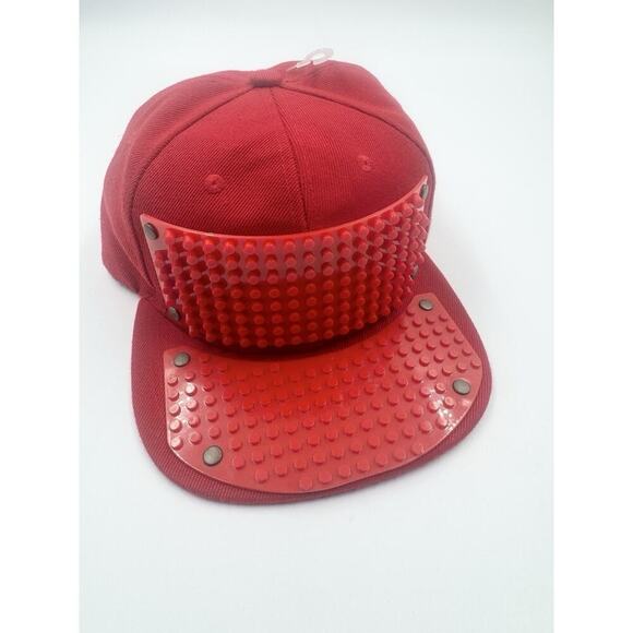 Brick Brick Gear Red Hat Adjustable Building Lego Hat - Picture 1 of 5